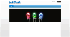Desktop Screenshot of niled.visualadvertising.se